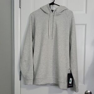 NWT Lululemon Smooth Spacer Heathered Gray Hoodie Mens S